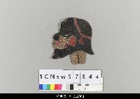 藏品(中國湖北皮影戲偶頭-雜)的圖片